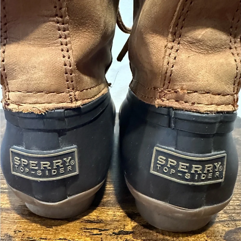 Sperry Top Sider Women’s Brown Waterproof Boots Size 5
